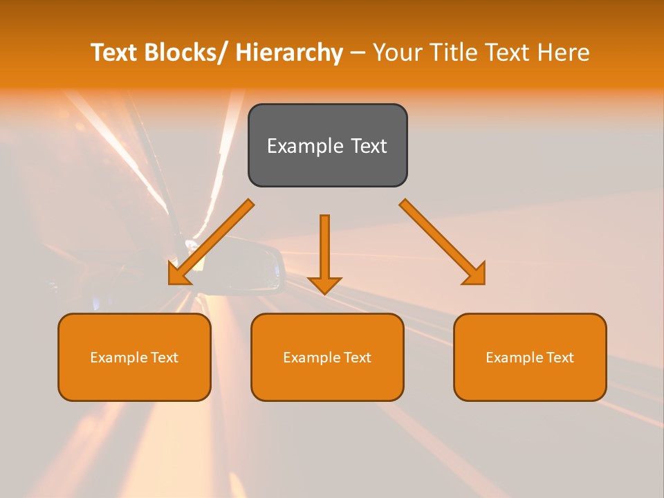 Light Blur Night PowerPoint Template