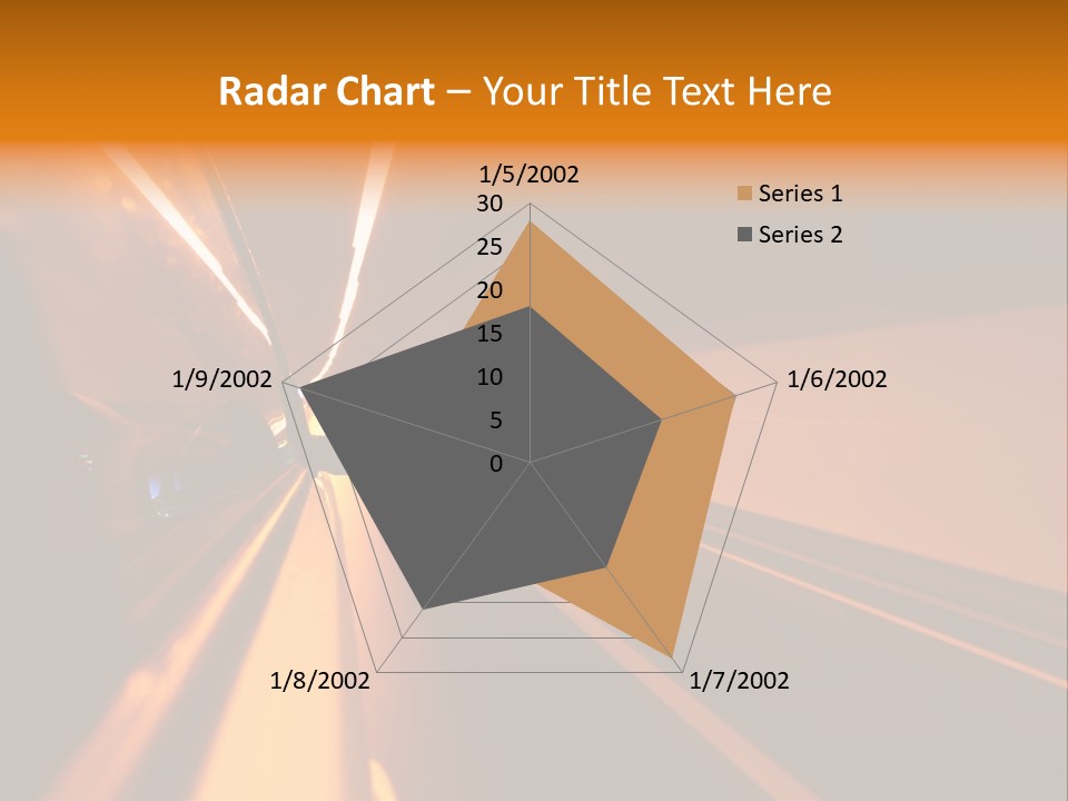 Light Blur Night PowerPoint Template
