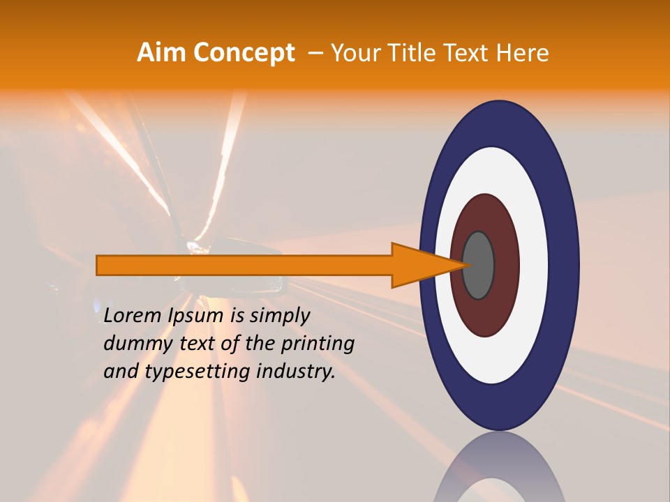 Light Blur Night PowerPoint Template