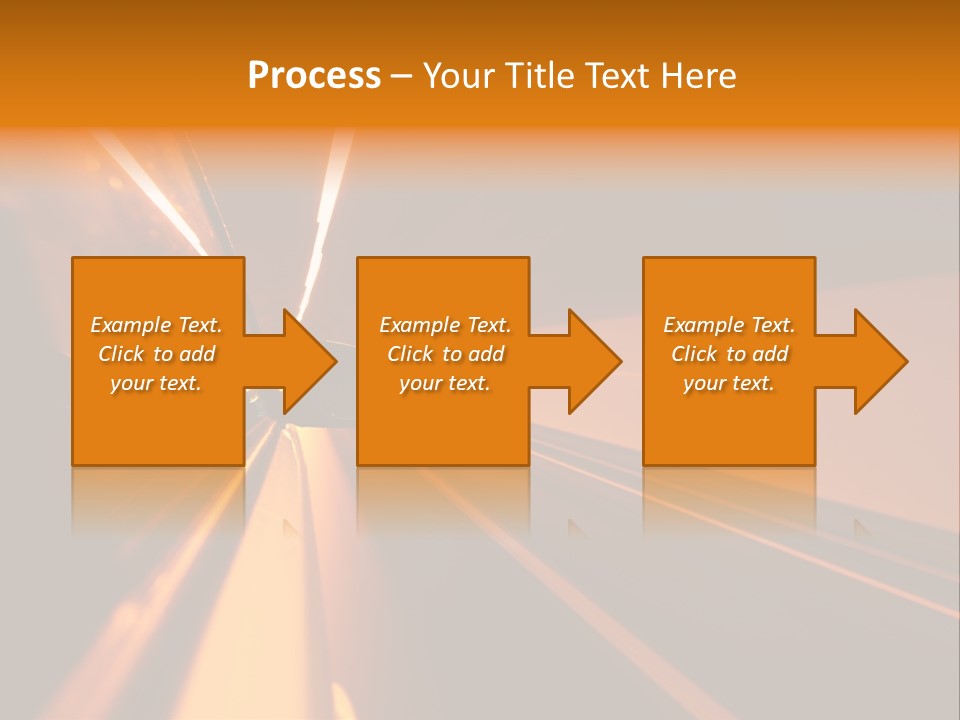 Light Blur Night PowerPoint Template