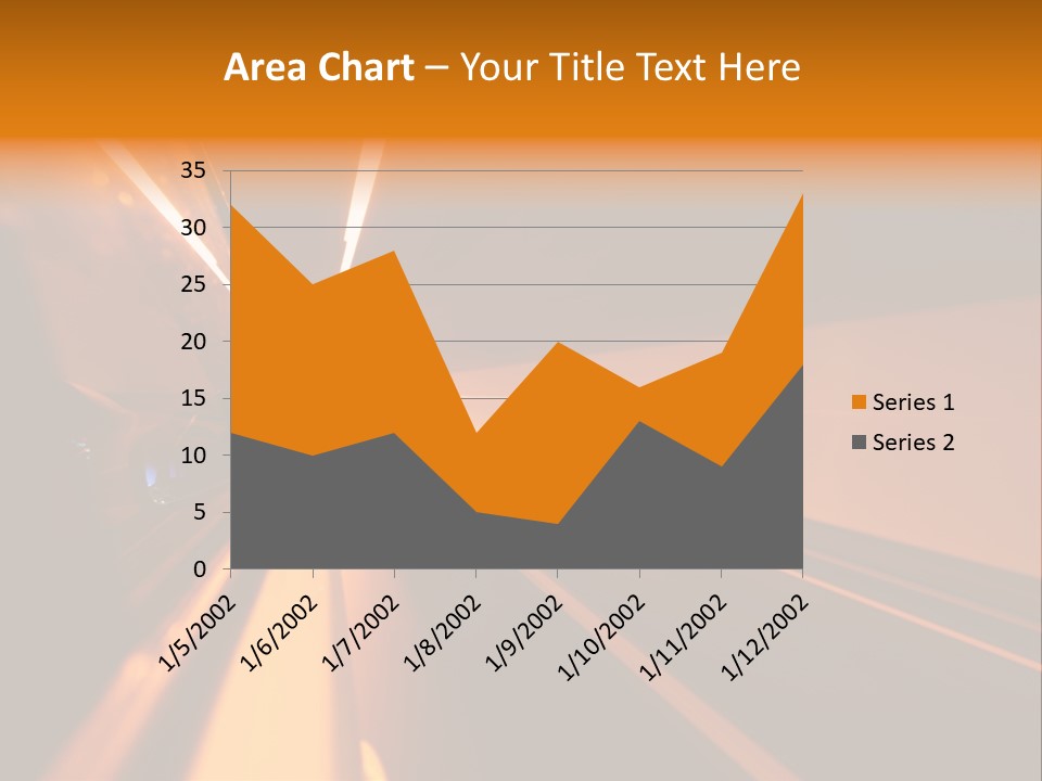 Light Blur Night PowerPoint Template