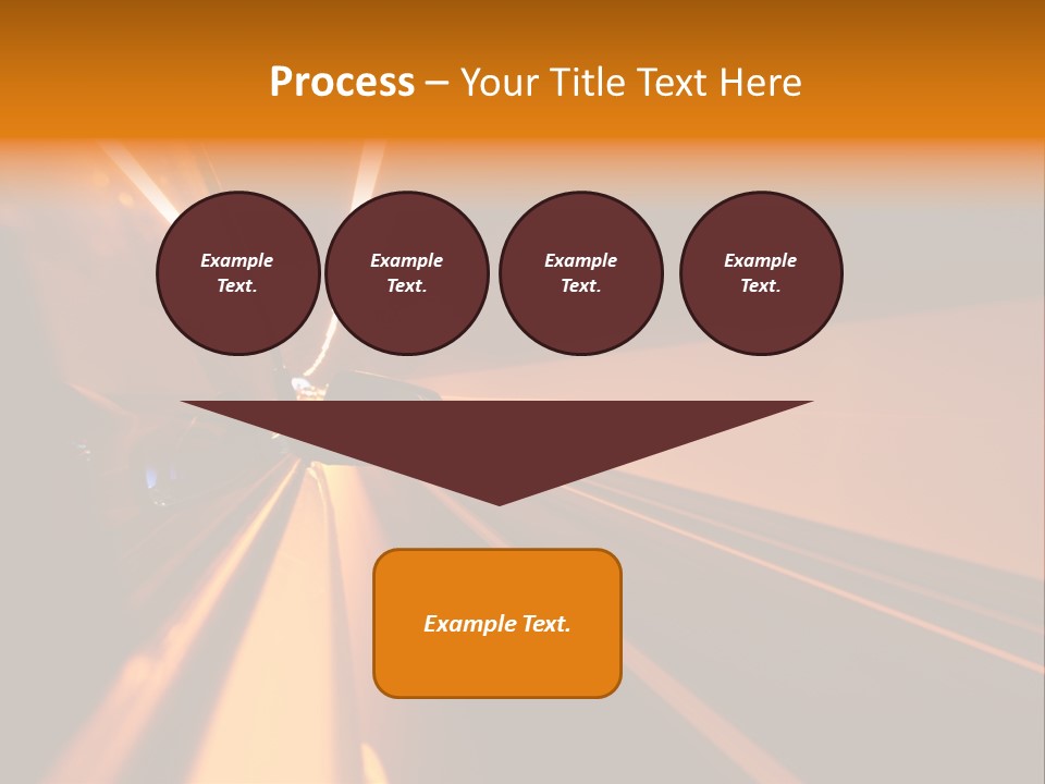 Light Blur Night PowerPoint Template