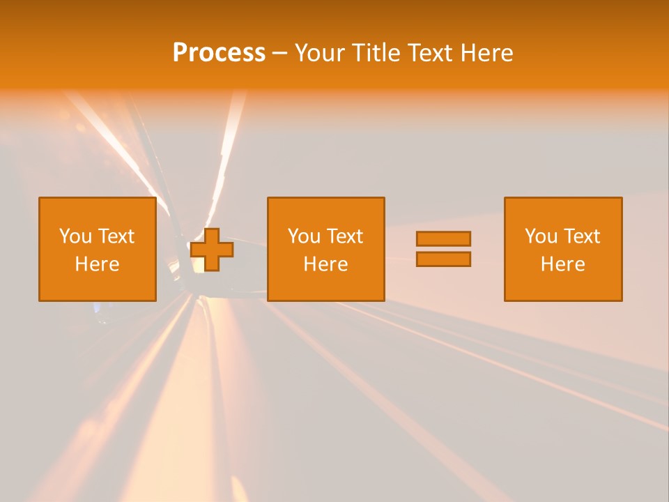 Light Blur Night PowerPoint Template