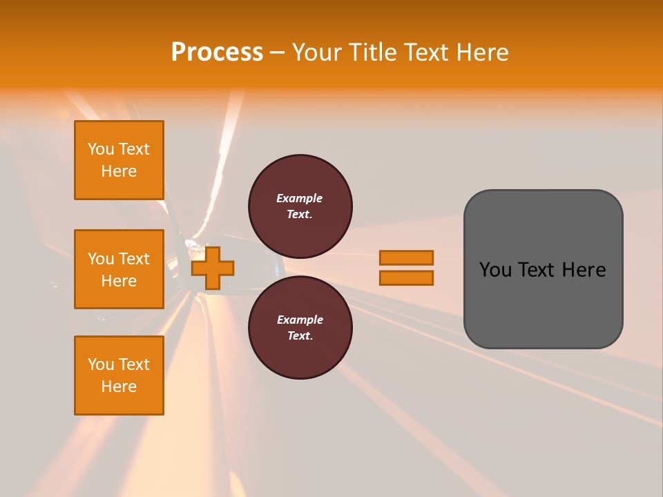 Light Blur Night PowerPoint Template