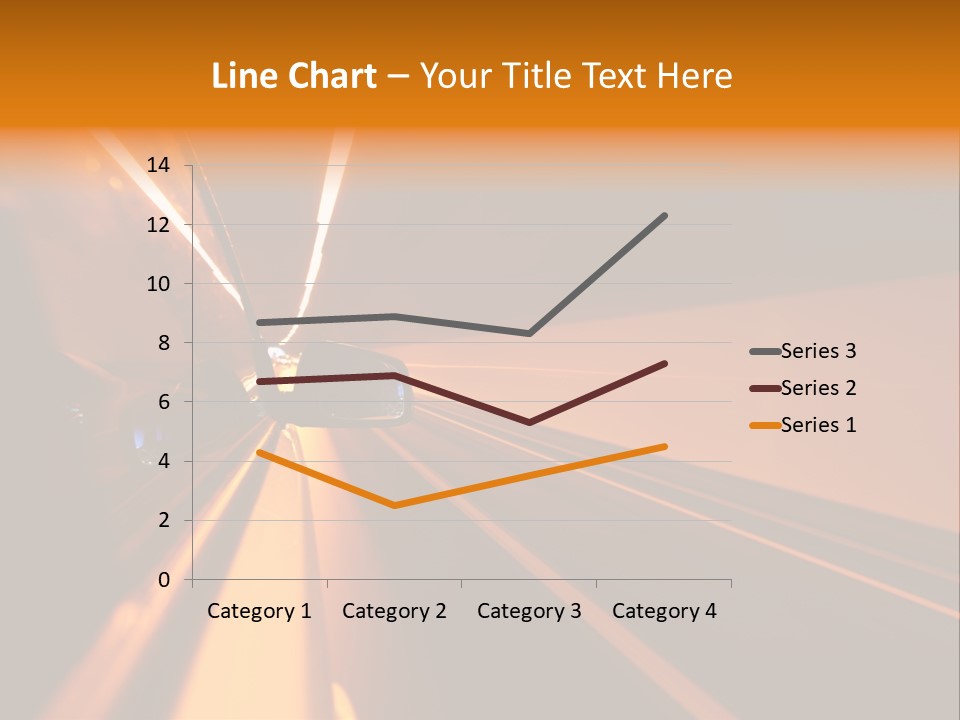 Light Blur Night PowerPoint Template