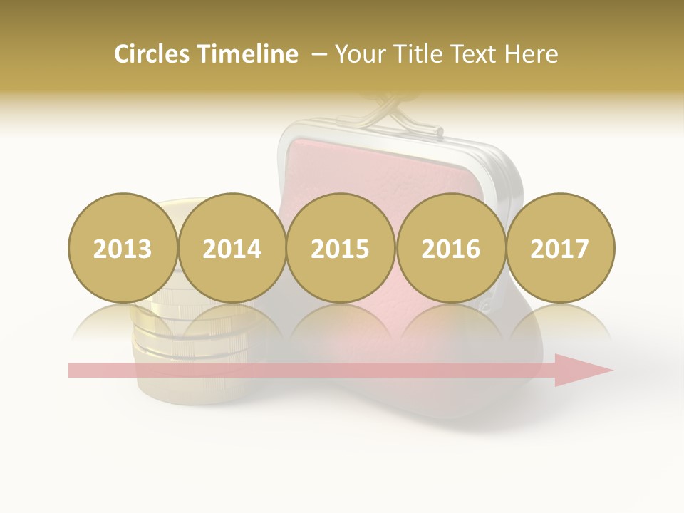 Metallic Isolated Buying PowerPoint Template