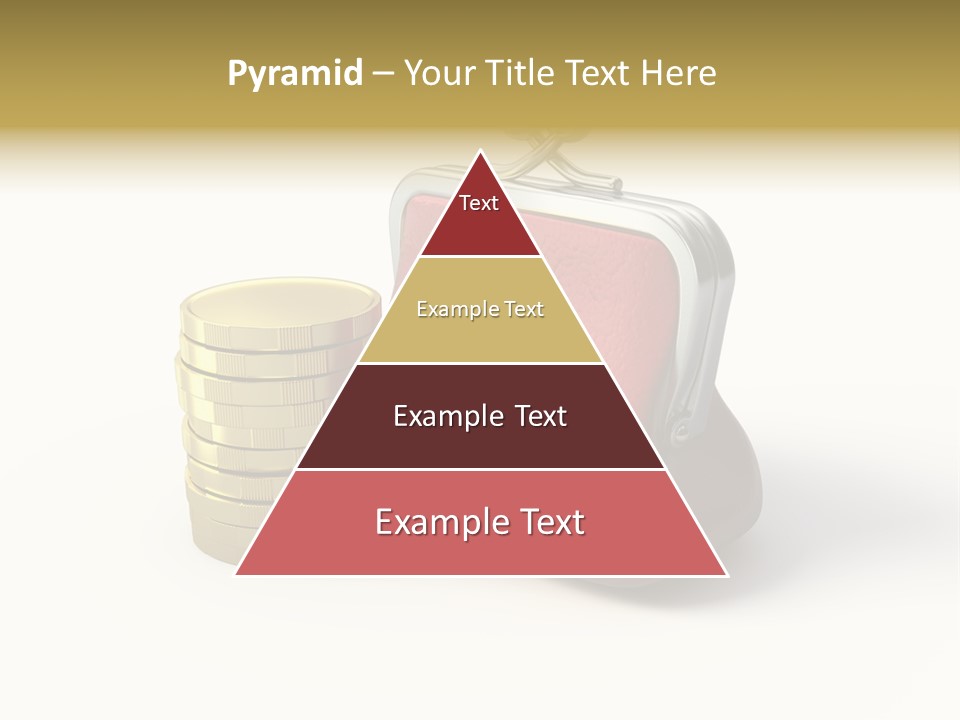 Metallic Isolated Buying PowerPoint Template