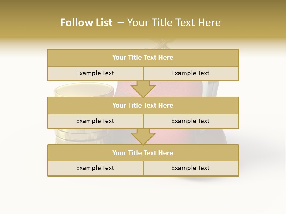Metallic Isolated Buying PowerPoint Template