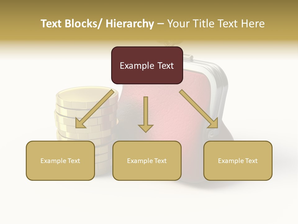 Metallic Isolated Buying PowerPoint Template