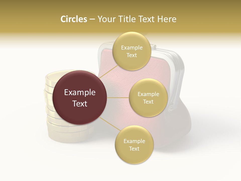 Metallic Isolated Buying PowerPoint Template