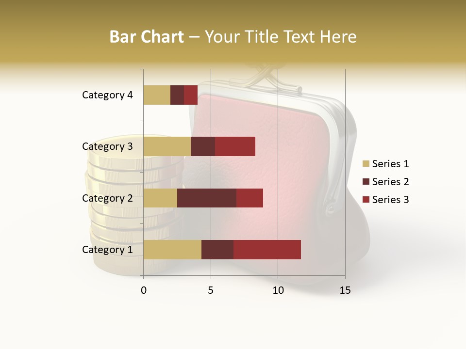 Metallic Isolated Buying PowerPoint Template