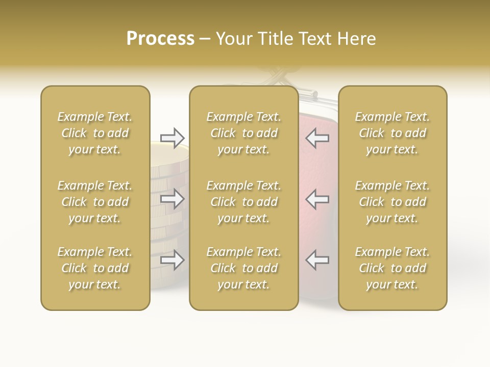 Metallic Isolated Buying PowerPoint Template