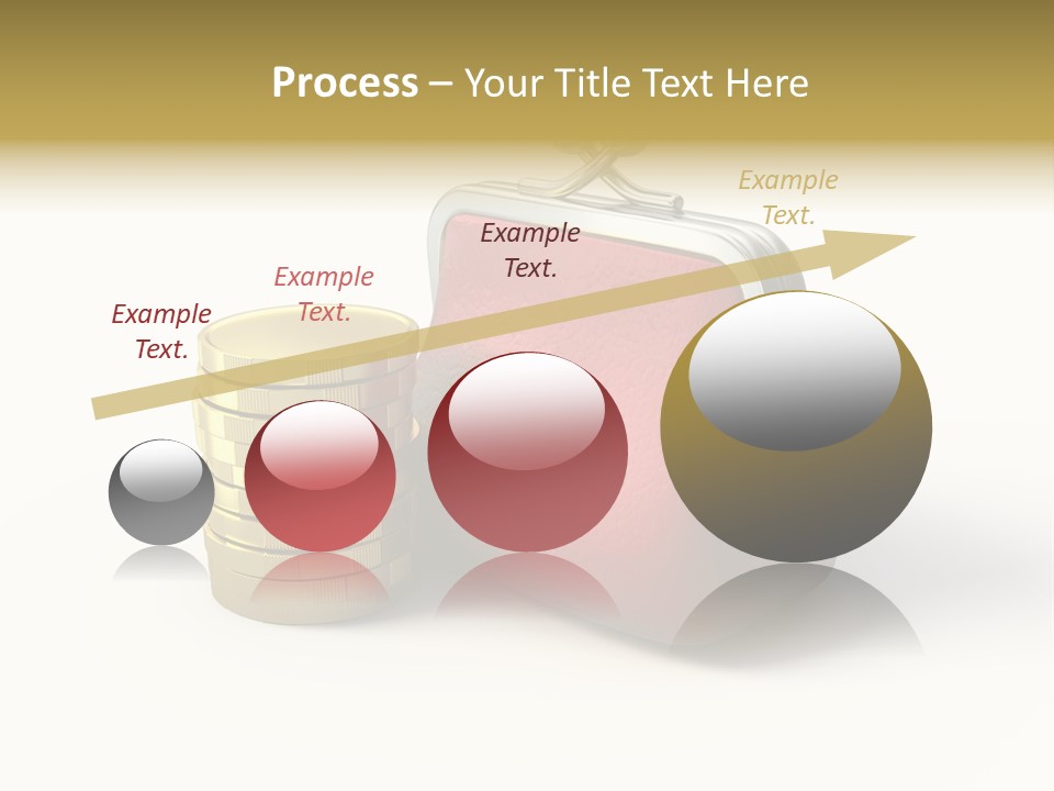 Metallic Isolated Buying PowerPoint Template