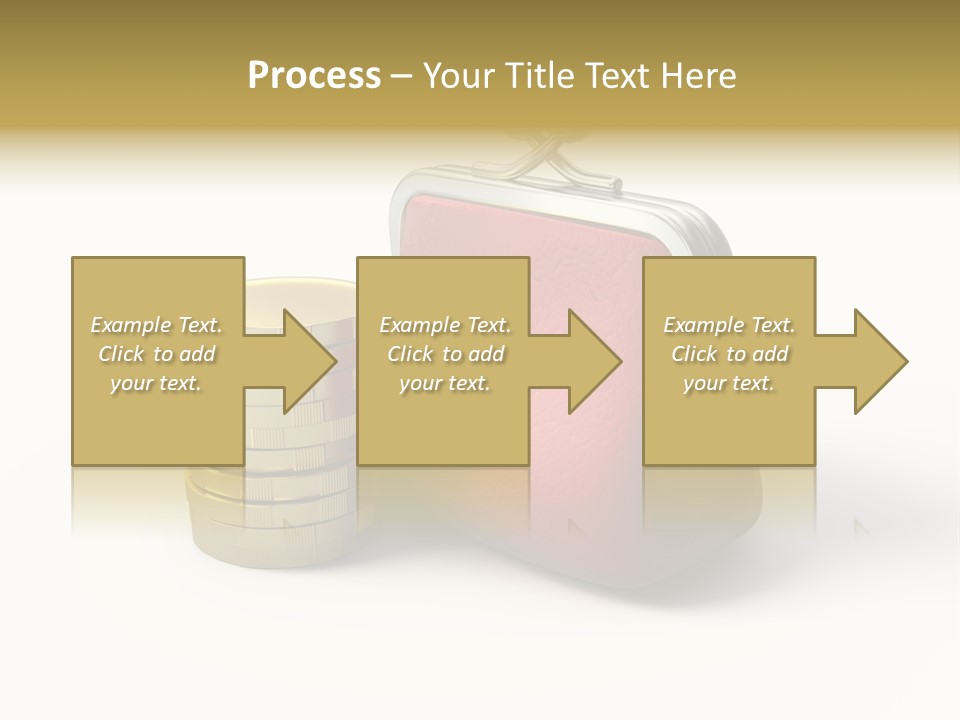 Metallic Isolated Buying PowerPoint Template