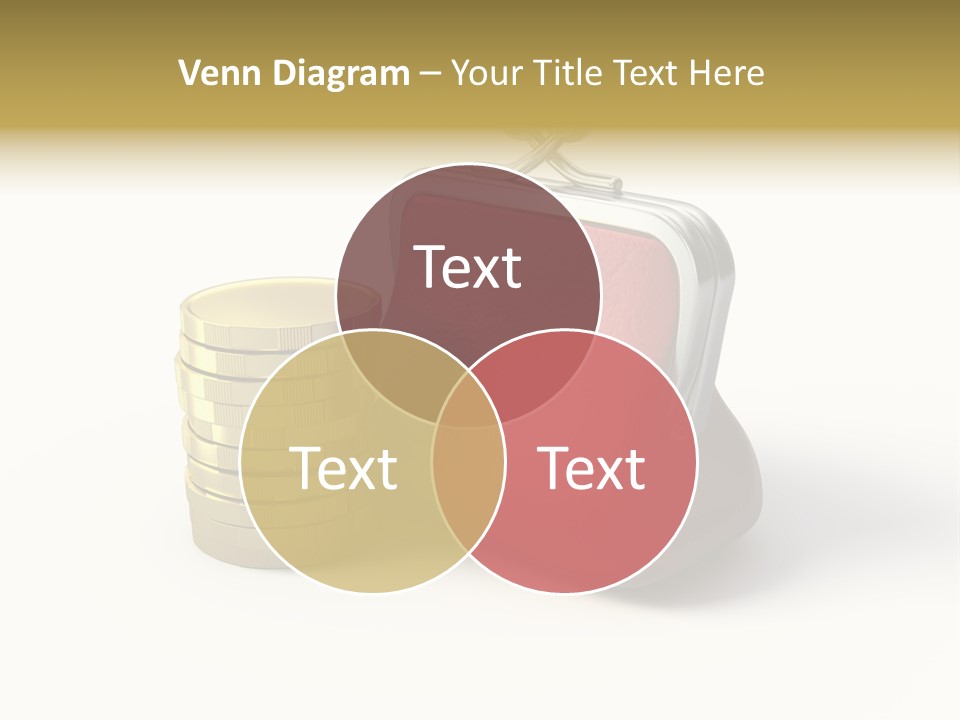 Metallic Isolated Buying PowerPoint Template