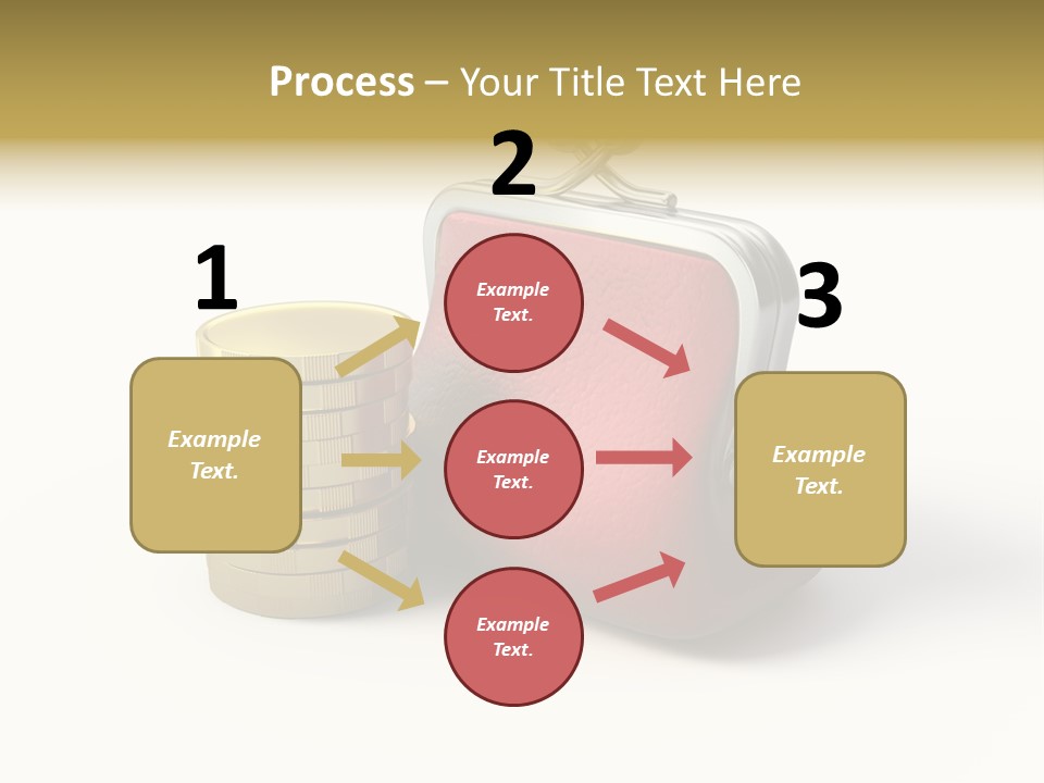 Metallic Isolated Buying PowerPoint Template