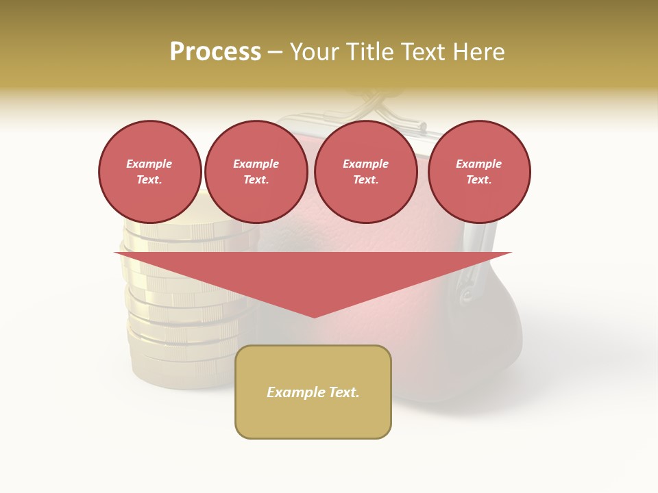 Metallic Isolated Buying PowerPoint Template