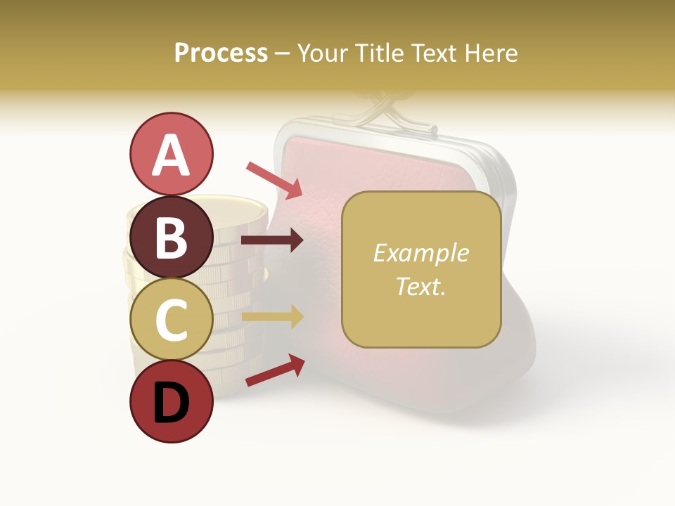 Metallic Isolated Buying PowerPoint Template