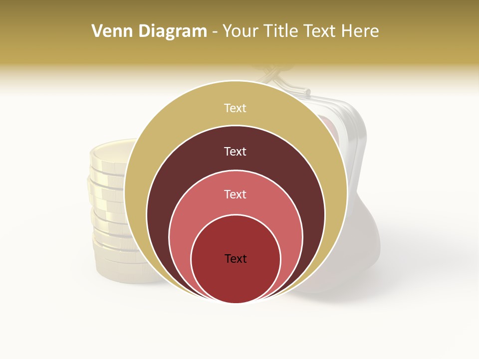 Metallic Isolated Buying PowerPoint Template