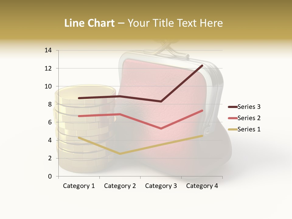 Metallic Isolated Buying PowerPoint Template