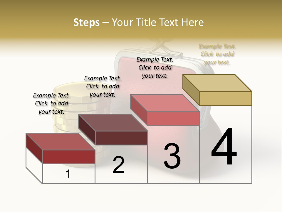 Metallic Isolated Buying PowerPoint Template