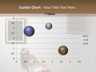 Standing Picture Sitting PowerPoint Template