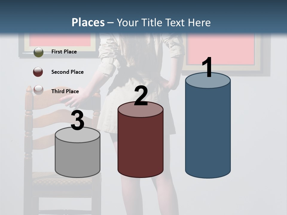 Watching Chair Gallery PowerPoint Template