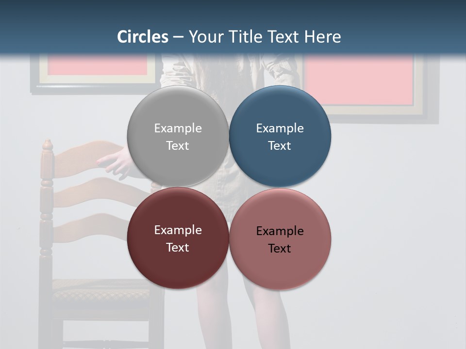 Watching Chair Gallery PowerPoint Template