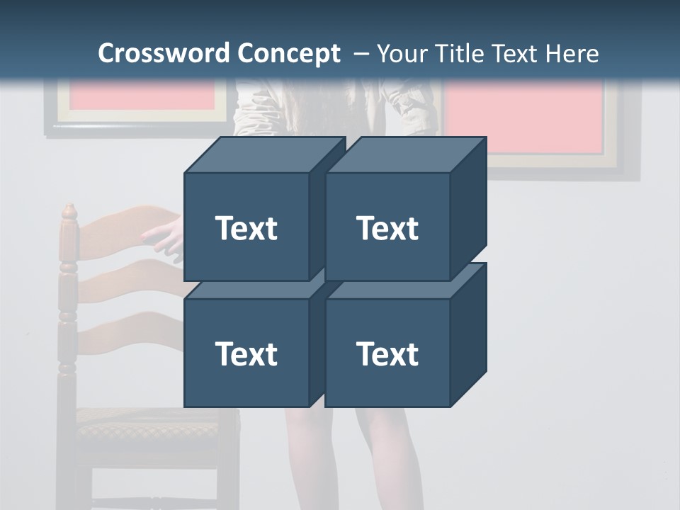 Watching Chair Gallery PowerPoint Template