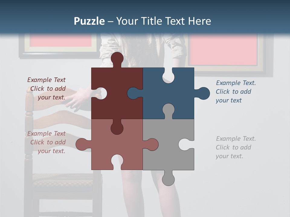 Watching Chair Gallery PowerPoint Template