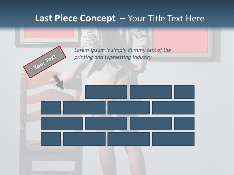 Watching Chair Gallery PowerPoint Template