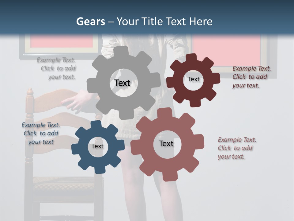 Watching Chair Gallery PowerPoint Template