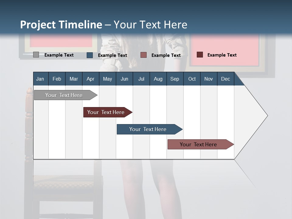Watching Chair Gallery PowerPoint Template