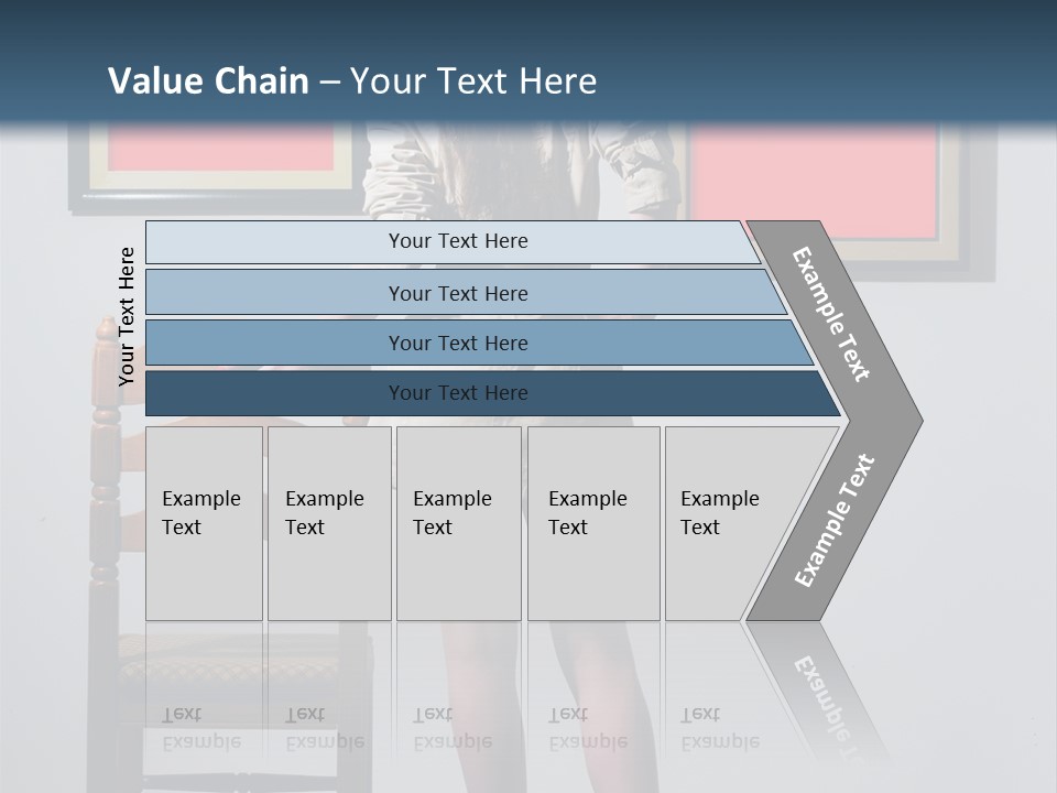 Watching Chair Gallery PowerPoint Template