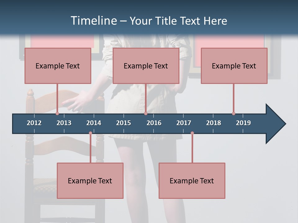 Watching Chair Gallery PowerPoint Template