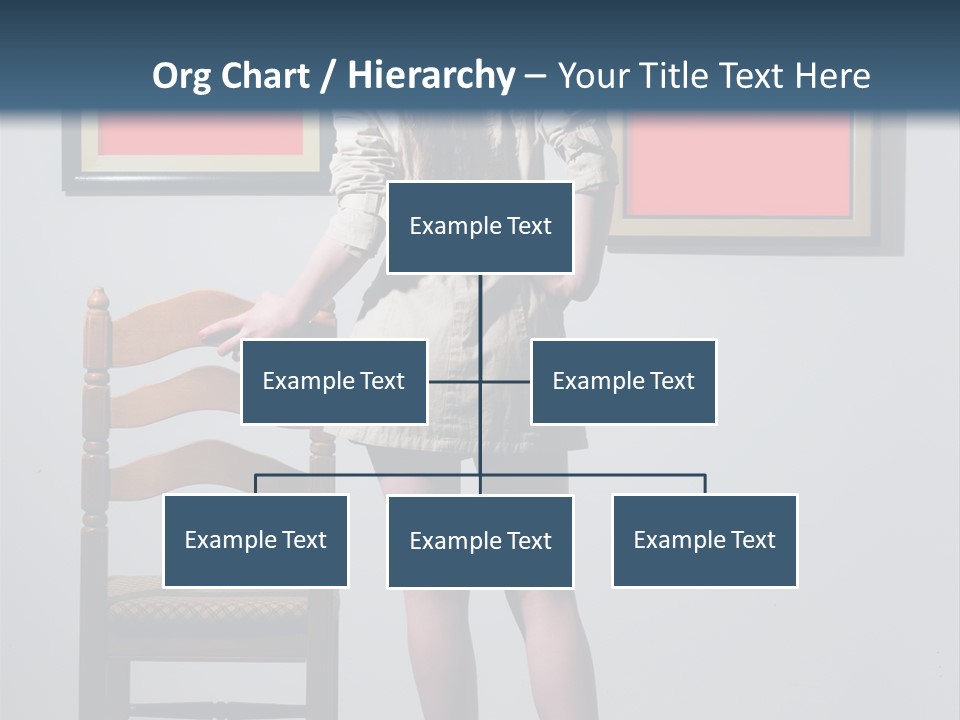 Watching Chair Gallery PowerPoint Template