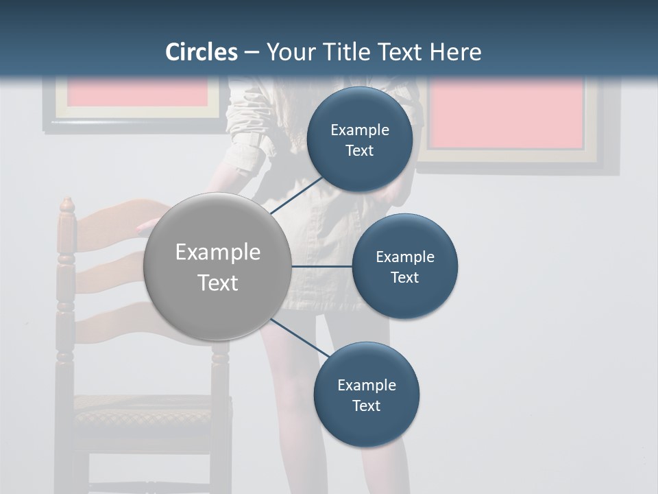 Watching Chair Gallery PowerPoint Template