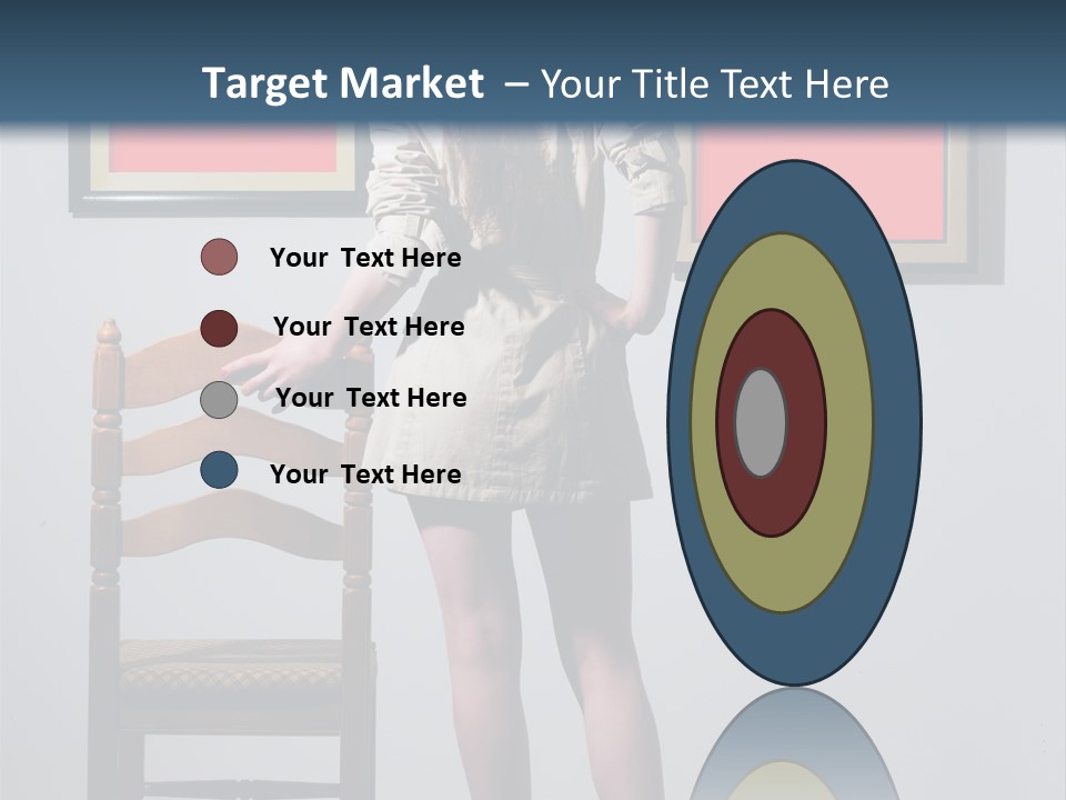 Watching Chair Gallery PowerPoint Template