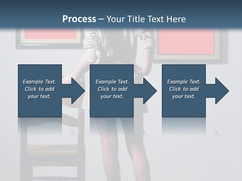 Watching Chair Gallery PowerPoint Template