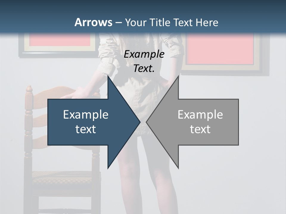 Watching Chair Gallery PowerPoint Template