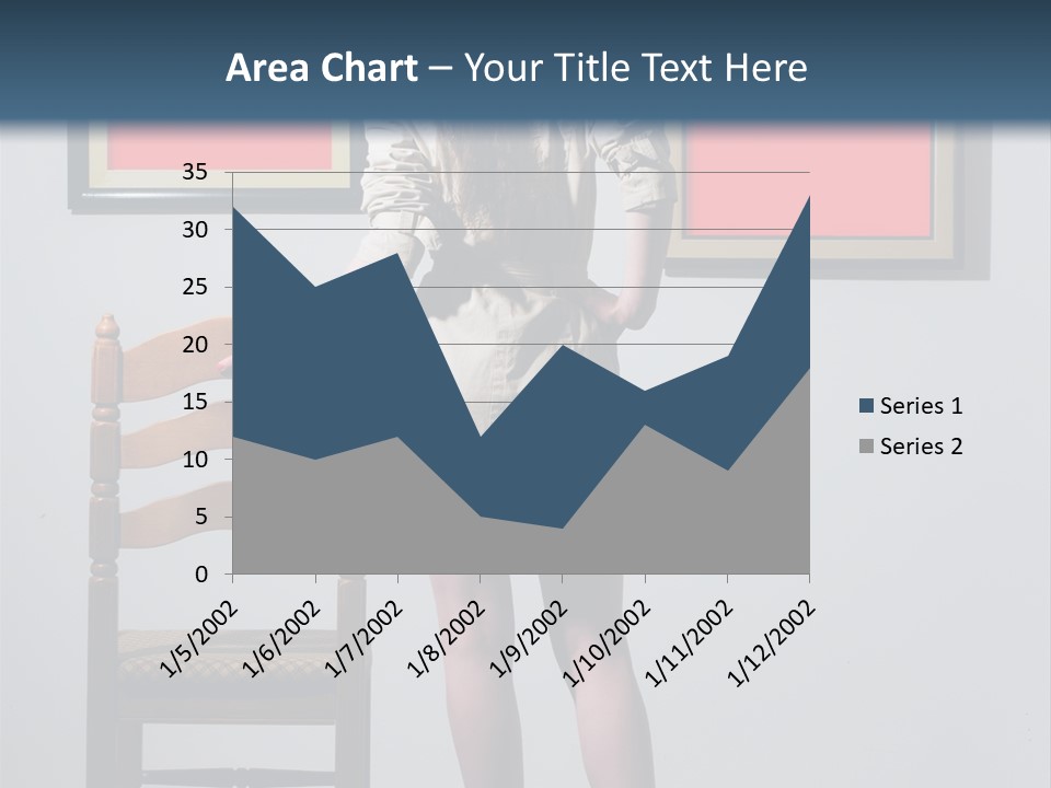 Watching Chair Gallery PowerPoint Template
