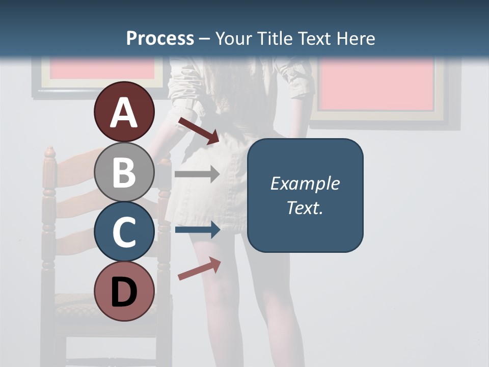 Watching Chair Gallery PowerPoint Template