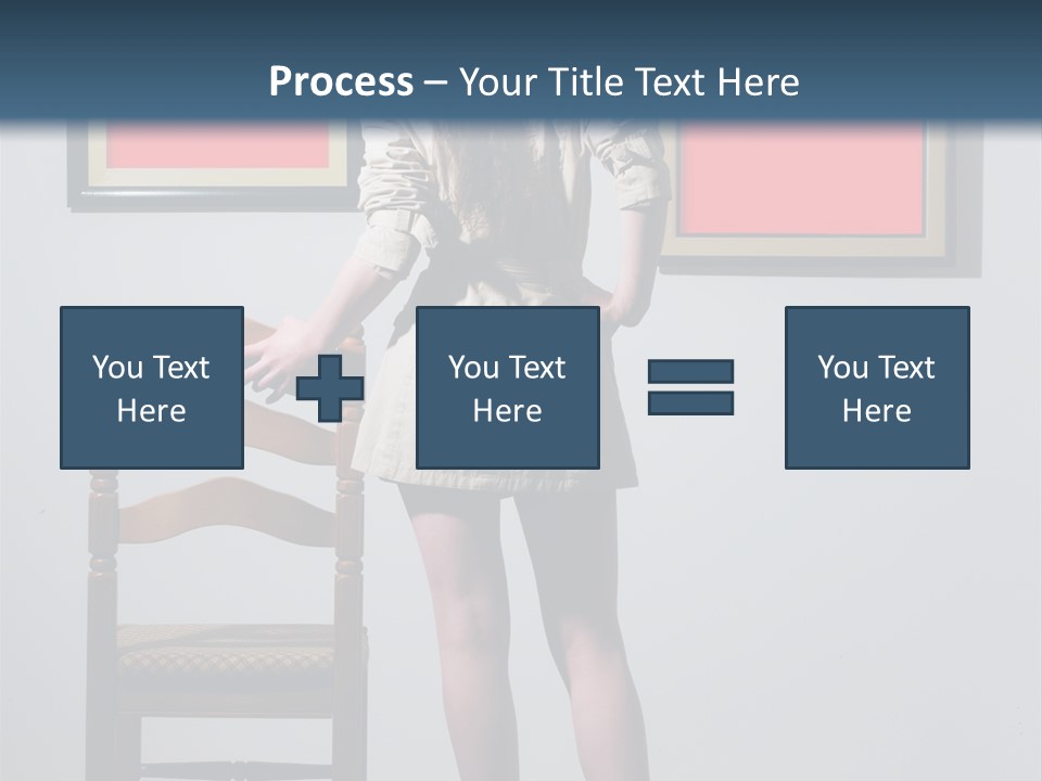Watching Chair Gallery PowerPoint Template