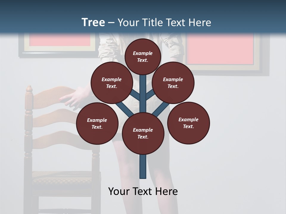 Watching Chair Gallery PowerPoint Template