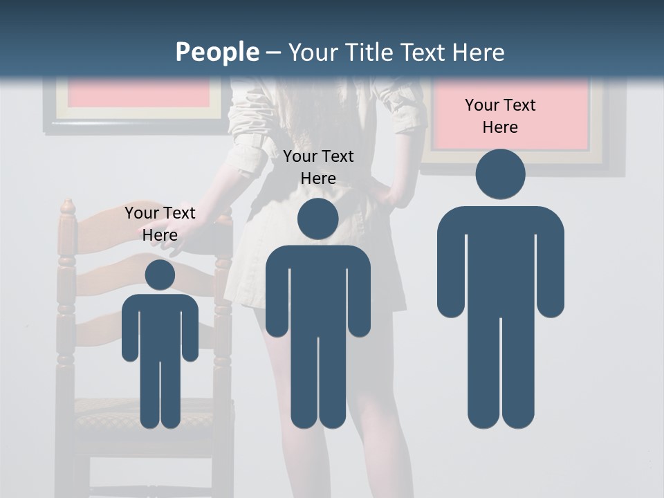 Watching Chair Gallery PowerPoint Template