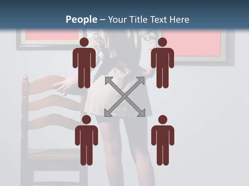 Watching Chair Gallery PowerPoint Template