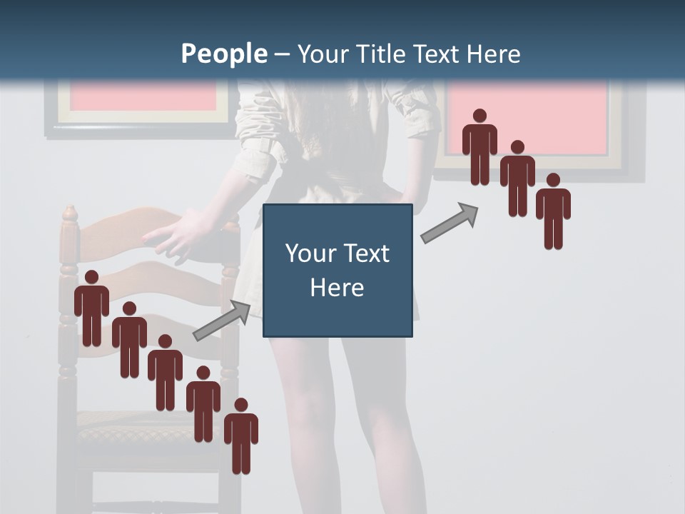 Watching Chair Gallery PowerPoint Template