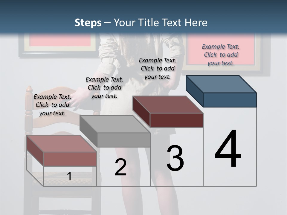Watching Chair Gallery PowerPoint Template