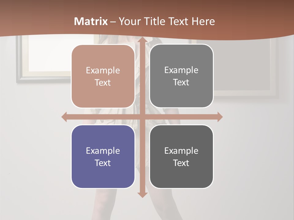 Picture Wall Posing PowerPoint Template