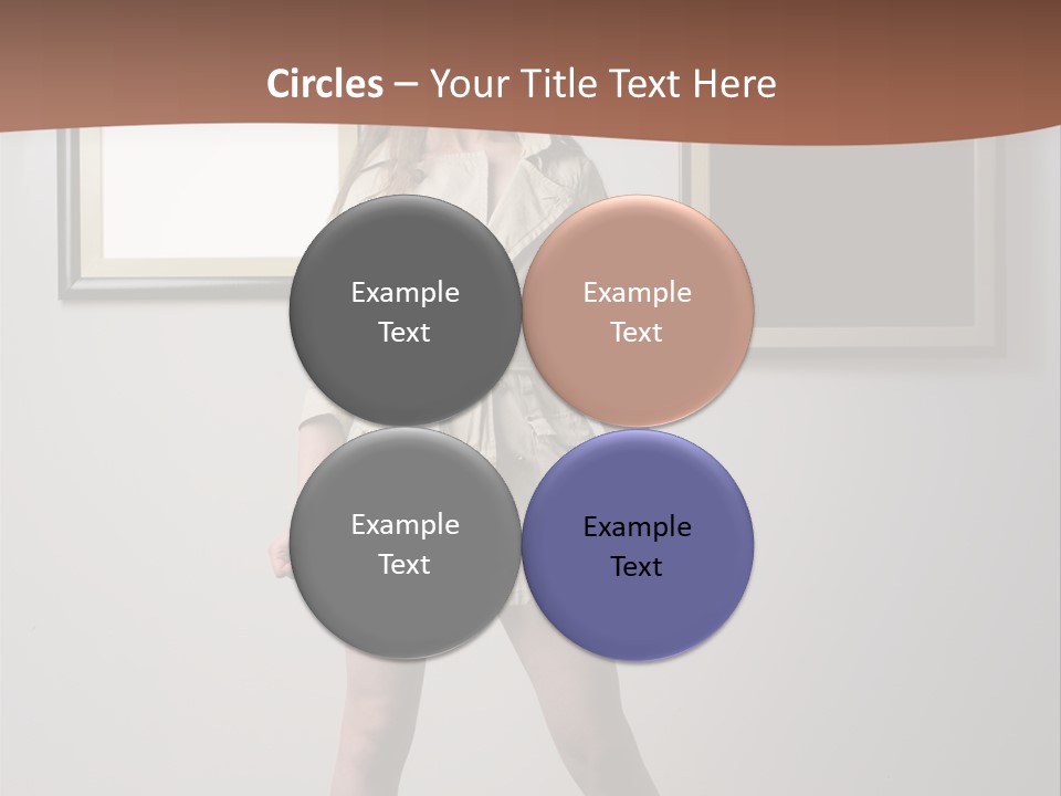 Picture Wall Posing PowerPoint Template